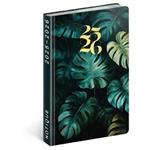 18-mesačný diár Petito - Monstera 2025/2026