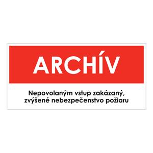 Archív,plast 1mm,190x90mm