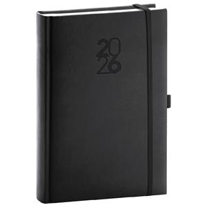 Denný diár 2026 A5 Aprint Top - čierna