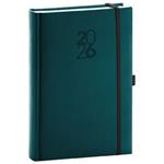 Denný diár 2026 A5 Aprint Top - petrolejová