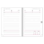 Denný diár 2026 A5 Aprint Top - tyrkysová