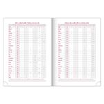 Denný diár 2026 A5 Balakon - bordó