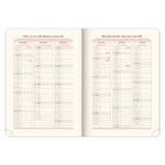 Denný diár 2026 A5 Diamante - červená