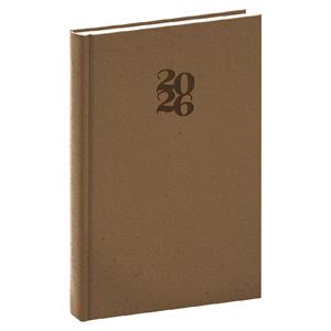 Denný diár 2026 A5 Essenza - oriešok