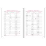 Denný diár 2026 A5 Tomy - hnedo-červená