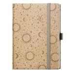 Denný diár 2026 Adam Vivella extra B6 - béžová - Hviezdy