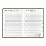 Denný diár 2026 Ctirad s výsekom Premier A5 - hnedá