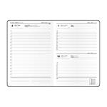 Denný diár 2026 David Lamino Twin wire A5 - Pivonky