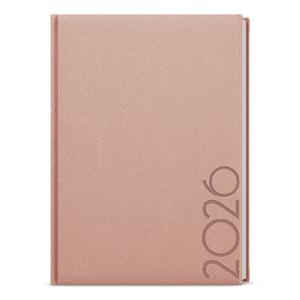 Denný diár 2026 David Tora A5 - púdrová