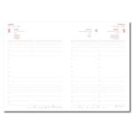 Denný diár 2026 Kronos A5 - čierna