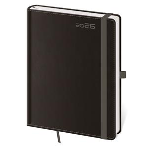 Denný diár A5 2026 Double Black