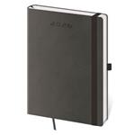 Denný diár A5 2026 Flexies - tmavo sivá