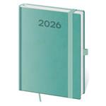 Denný diár B6 2026 Print Pop - svetlo zelená