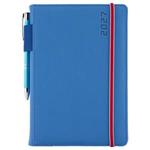 Diár AMOS týždenný A5 2027 český - modrá/červená gumička