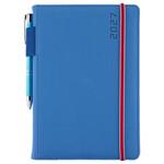 Diár AMOS týždenný A5 2027 polský - modrá/červená gumička