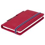 Diár AMOS týždenný vreckový 2027 slovenský - červená/modrá gumička