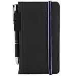 Diár AMOS týždenný vreckový 2027 slovenský - čierna/modrá gumička