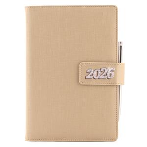 Diár BRILIANT denný A5 2026 slovenský - zlatá