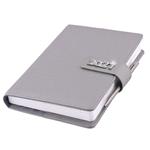 Diár BRILIANT denný A5 2027 český - strieborná