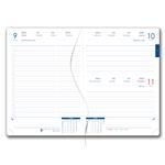 Diár BRILIANT denný B6 2027 polský - fialová