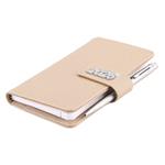 Diár BRILIANT týždenný vreckový 2026 český - zlatá