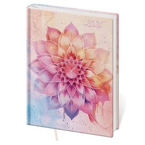 Diár denný B6 2026 Vario - Lyra Aura