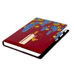 Diár DESIGN denný A4 2026 polský - bordová - Víno