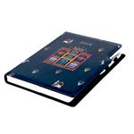 Diár DESIGN denný A4 2026 polský - modrá - Hotel