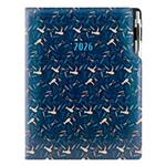 Diár DESIGN denný A4 2026 poľský - modrá - Kaderník