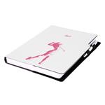 Diár DESIGN denný A4 2027 český - biela - Golf žena