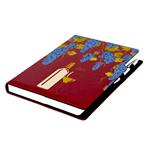 Diár DESIGN denný A4 2027 český - bordová - Víno