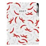 Diár DESIGN denný A4 2027 - Chilli