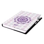 Diár DESIGN denný A4 2027 - Mandala fialová