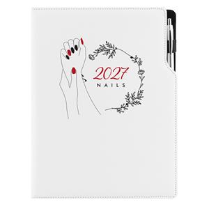 Diár DESIGN denný A4 2027 - Nails