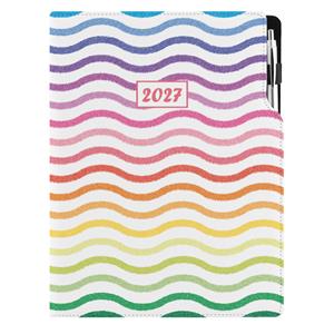 Diár DESIGN denný A4 2027 poľský - Farby
