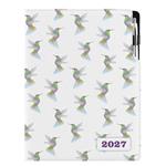 Diár DESIGN denný A4 2027 poľský - Kolibrík
