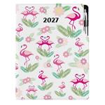 Diár DESIGN denný A4 2027 poľský - PLameniak