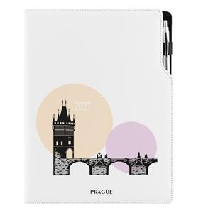 Diár DESIGN denný A4 2027 poľský - Praha