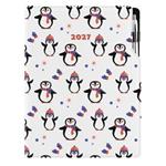 Diár DESIGN denný A4 2027 poľský - Tučniak