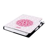 Diár DESIGN denný A5 2025 slovenský - Mandala červený