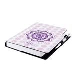 Diár DESIGN denný A5 2025 slovenský - Mandala fialový