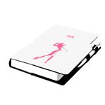 Diár DESIGN denný A5 2026 slovenský - biela - Golf žena