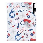 Diár DESIGN denný A5 2027 český - Doktor