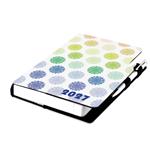 Diár DESIGN denný A5 2027 český - Mandala farebná