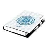 Diár DESIGN denný A5 2027 český - Mandala modrá
