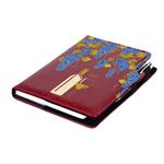 Diár DESIGN denný A5 2027 polský - bordová - Víno