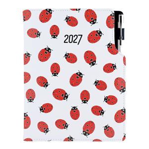 Diár DESIGN denný A5 2027 poľský - Lienka