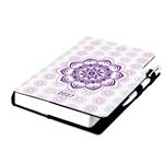 Diár DESIGN denný A5 2027 poľský - Mandala fialový