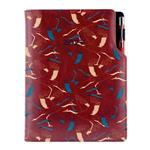 Diár DESIGN denný A5 2027 slovenský - bordová - Žeriav