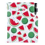 Diár DESIGN denný A5 2027 slovenský - Melón